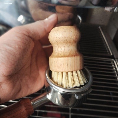 咖啡毛刷磨豆机清理刷子木柄台面