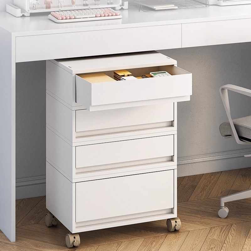 多层收纳柜抽屉式文件A4办公室收纳柜家用桌面收纳盒收纳层架可移