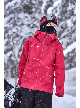 awka单板滑雪服女2024新款男士3L防水雪地防雪外套上衣秋冬季
