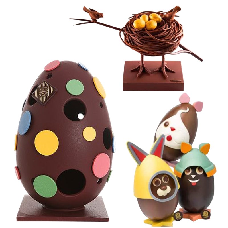 多规格 光面 PC材料复活蛋模具 彩蛋巧克力模具 鸡蛋模型烘焙模具