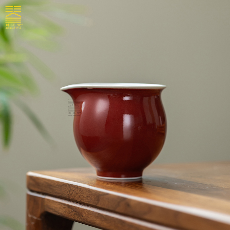 景德镇陶瓷高温颜色釉威武公道杯