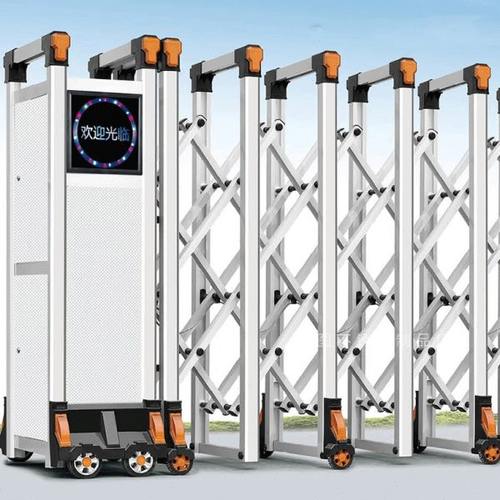 吉祥门铝合金工厂大门小区电动遥控伸缩门景区平移门别墅自动门