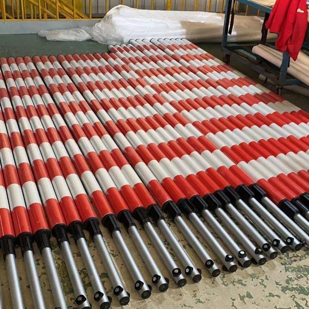 圆形泡沫道闸杆拦高速ETC拦车挡车收费防撞杆停车场门禁升降杆