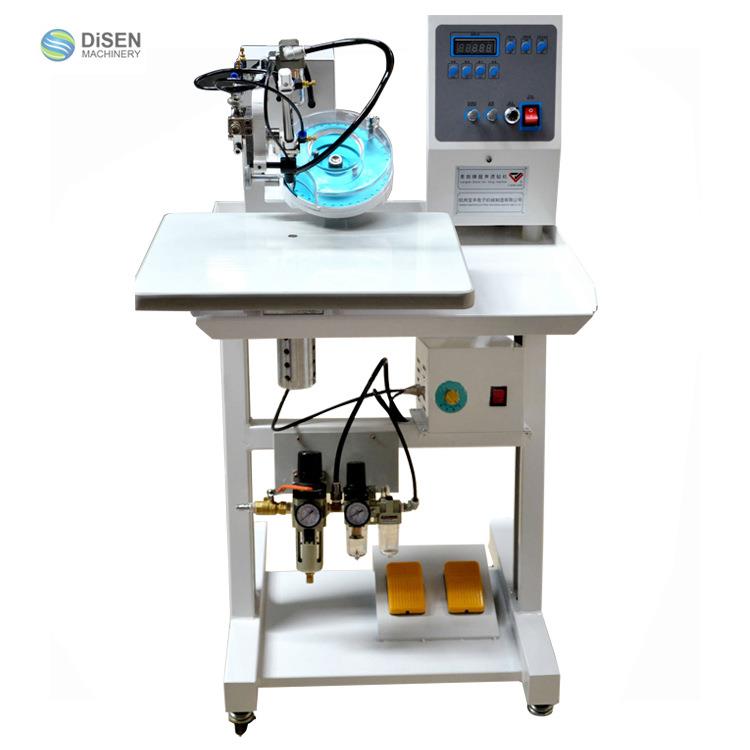 超声波半自动单盘烫钻机点钻机单盘自动烫钻机超声波自动点钻机