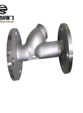 厂家生产销售不锈钢Y型过滤器GL41H-16PDN40硬密封法兰过滤器