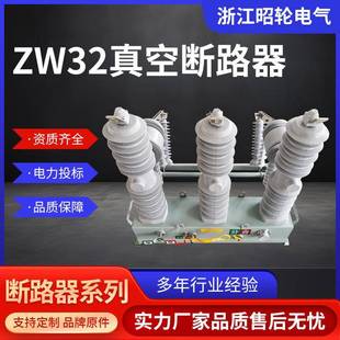 12FG 户外高压真空断路器ZW32 630A柱上开关10kv手动带隔离看门狗