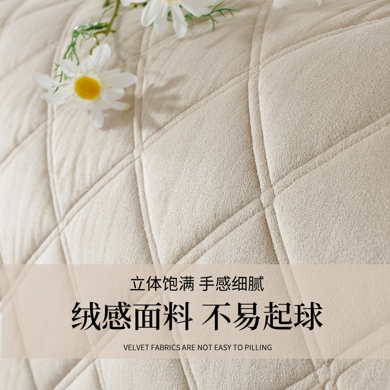 高级感床头布套罩遮丑神器加厚木床靠背软包全包万能通用2023新款