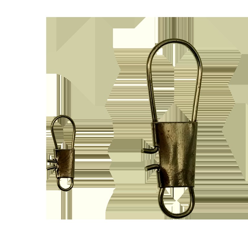 200枚B型别针快速连接器路亚B型垂钓海竿连接器八字环渔具小配件