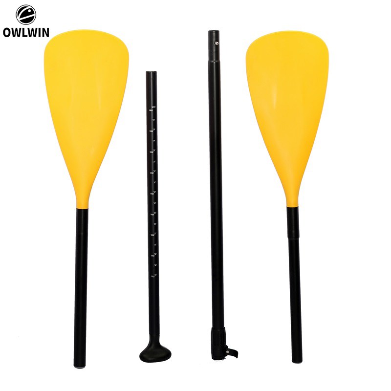 SUP桨板划桨单双头两用桨尼龙桨叶铝合金碳纤维纹理船桨便携专业