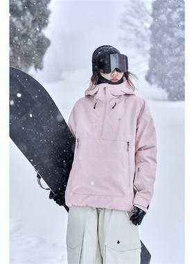 awka滑雪服女男士2025新款防水防风3L加棉滑雪上衣卫衣秋冬季