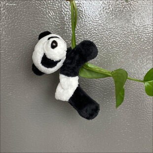 可爱熊猫磁性冰箱贴卡通立体磁贴吸铁石成都旅游创意小礼物可定制