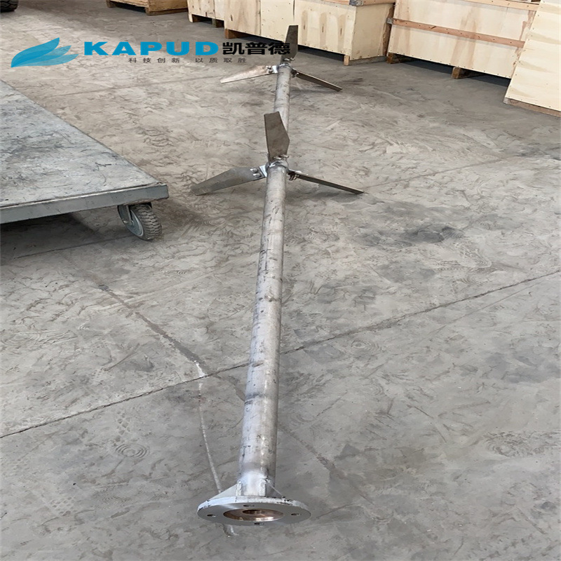 JBJ型桨式搅拌机0.75kw  污泥池搅拌  凯普德KAPUD