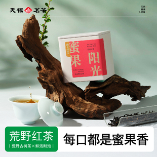 天福茗茶荒野红茶正宗滇红临沧古树散茶罐装蜜果香耐泡茶官方正品