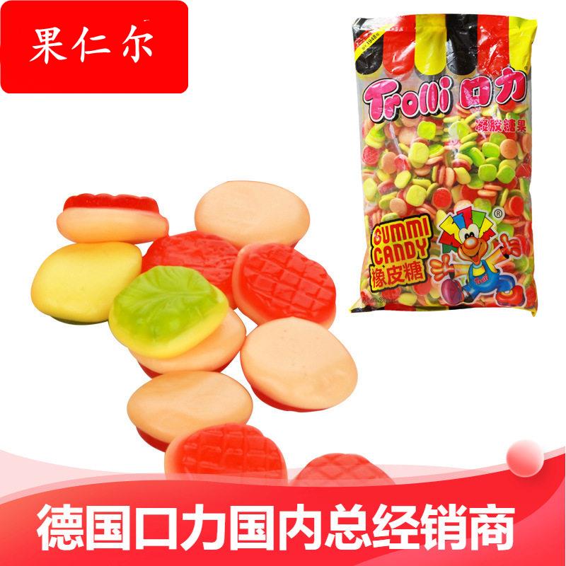 Trolli口力橡皮糖水果软糖（ 汉堡包片）形 2公斤 （整袋）
