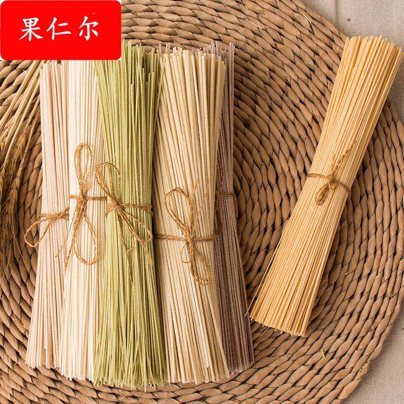 6口味菠菜面张爷爷纯手工空心挂面面条龙须面超细面陕西特产4.8斤