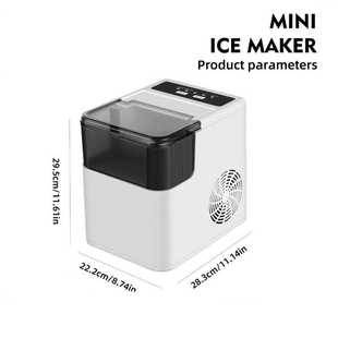 Household portable countertop household automatic ice maker