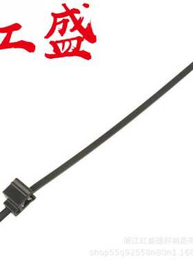 汽车扎带 分体式边缘卡扣固 156-00622/150-40591/T50ROSEC5A 红