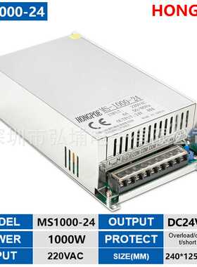 1000W 24V 40A开关电源0-24V 0-40A输出电压电流可调LED电池电机