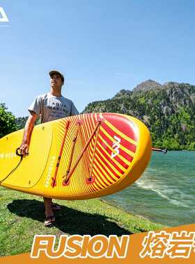 uaMarina/乐划23季熔岩号充气桨板sup冲浪板站立式划水板划浪板