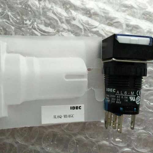 全新和泉按钮开关AL6Q-M14GC原装AL6Q-M14RC YC WC带灯自复位开关