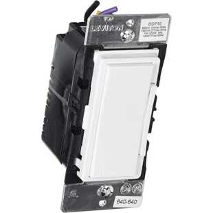 Leviton立维腾DD710-BDZ调光器Decora 0-10V LED数字调光开关