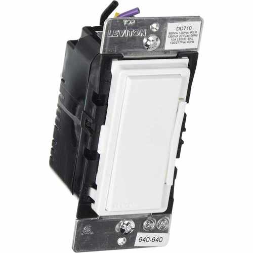 Leviton立维腾DD710-BDZ调光器Decora 0-10V LED数字调光开关