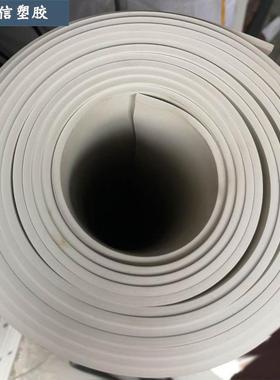 厂家直供易焊接防腐耐磨A级pvc软板白色耐用耐酸碱胶板塑料软板材