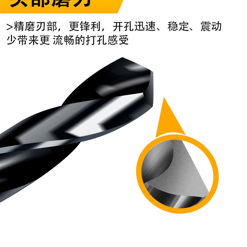 高速钢加长400mm直柄麻花钻头4.2 5 6 7 8 9 10直钻不Y锈钢 抛物