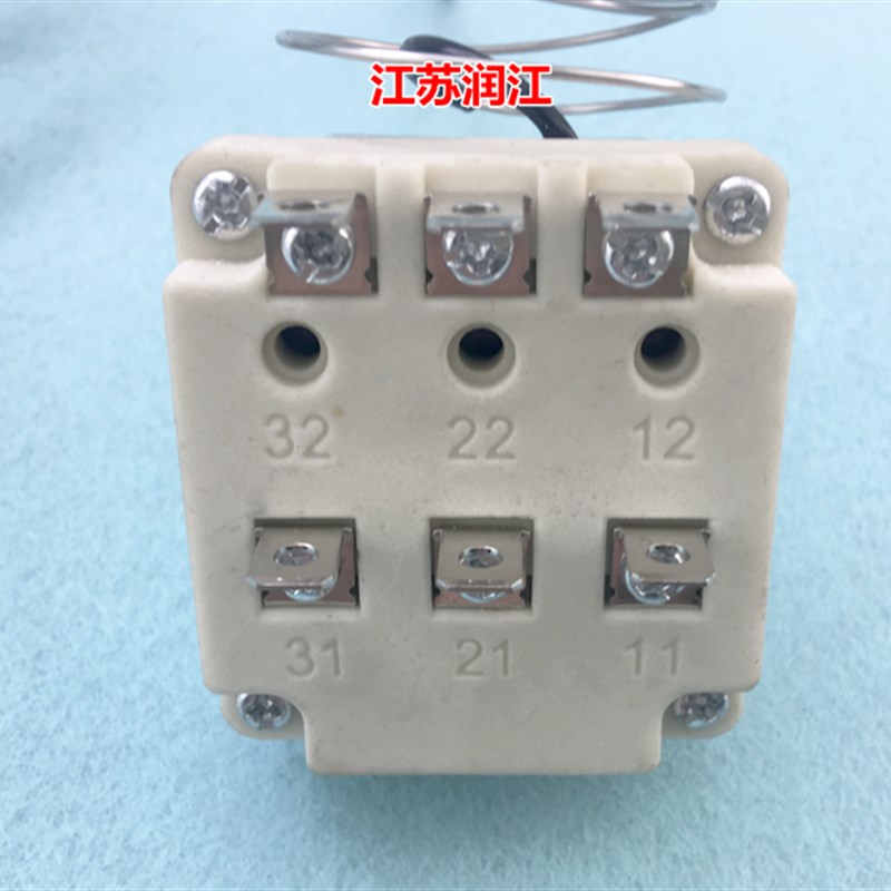 旋钮温控器 380V 30-110度 50-300度温度控制器 W三相电温控开关