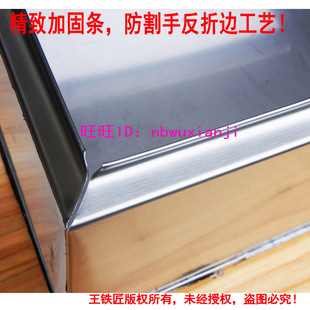 铁皮钱箱摆摊箱子带锁工具盒子不锈钢长方K形铁盒收纳箱小收铁抽
