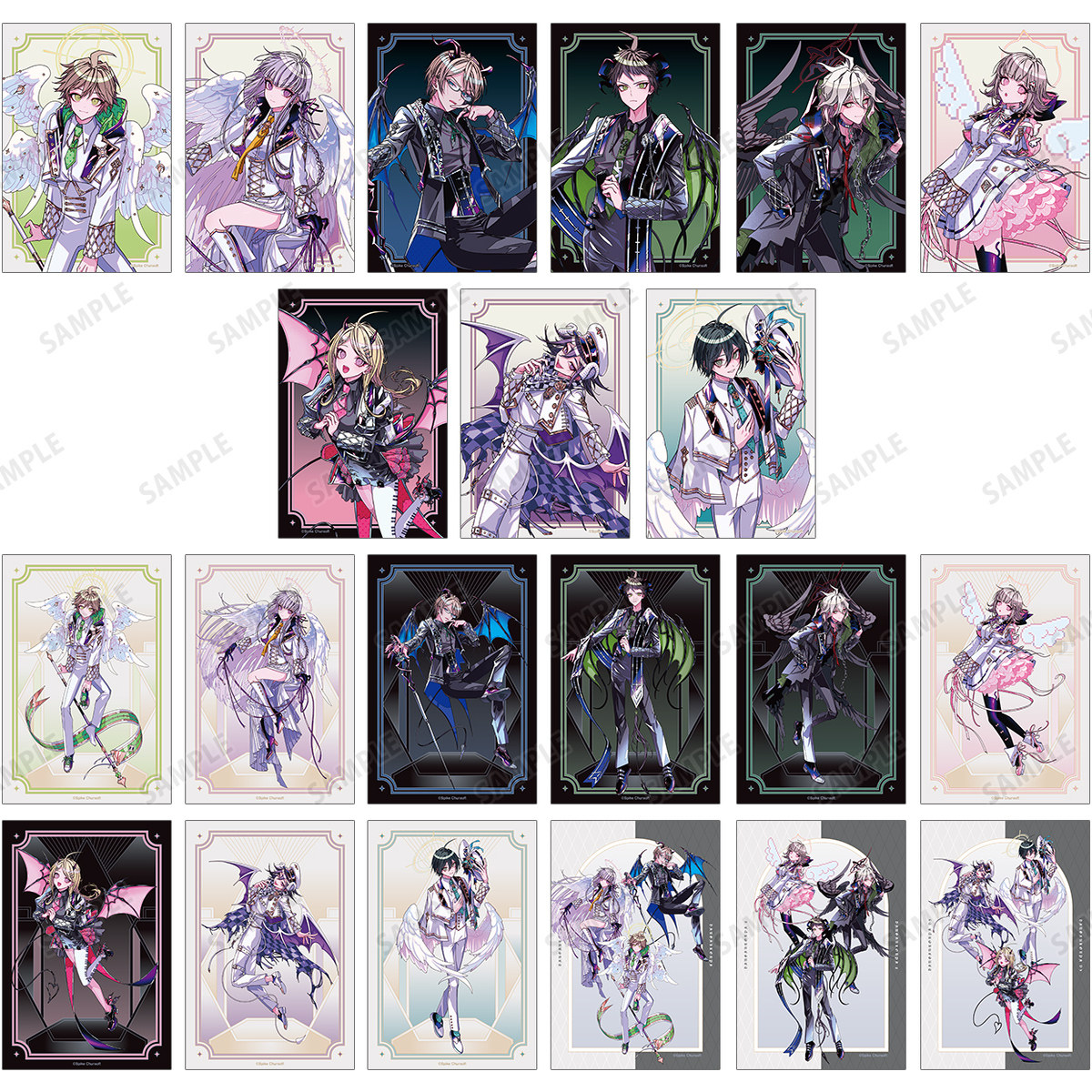 枪弹辩驳天使与恶魔相卡盲盒