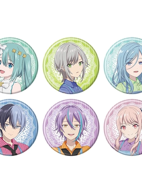 A3 世界计划 咖啡店 联动ver 插画 吧唧 徽章 初音未来