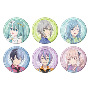 联动ver 咖啡店 插画 吧唧 初音未来 徽章 世界计划