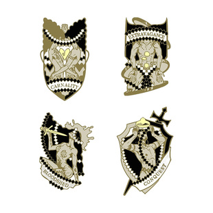 金属徽章 游戏 纵欲 奢靡 征服 谷子熊 杀戮 苏丹