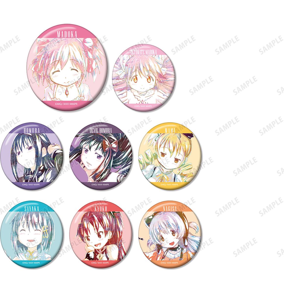 魔法少女小圆叛逆的物语徽章盲盒