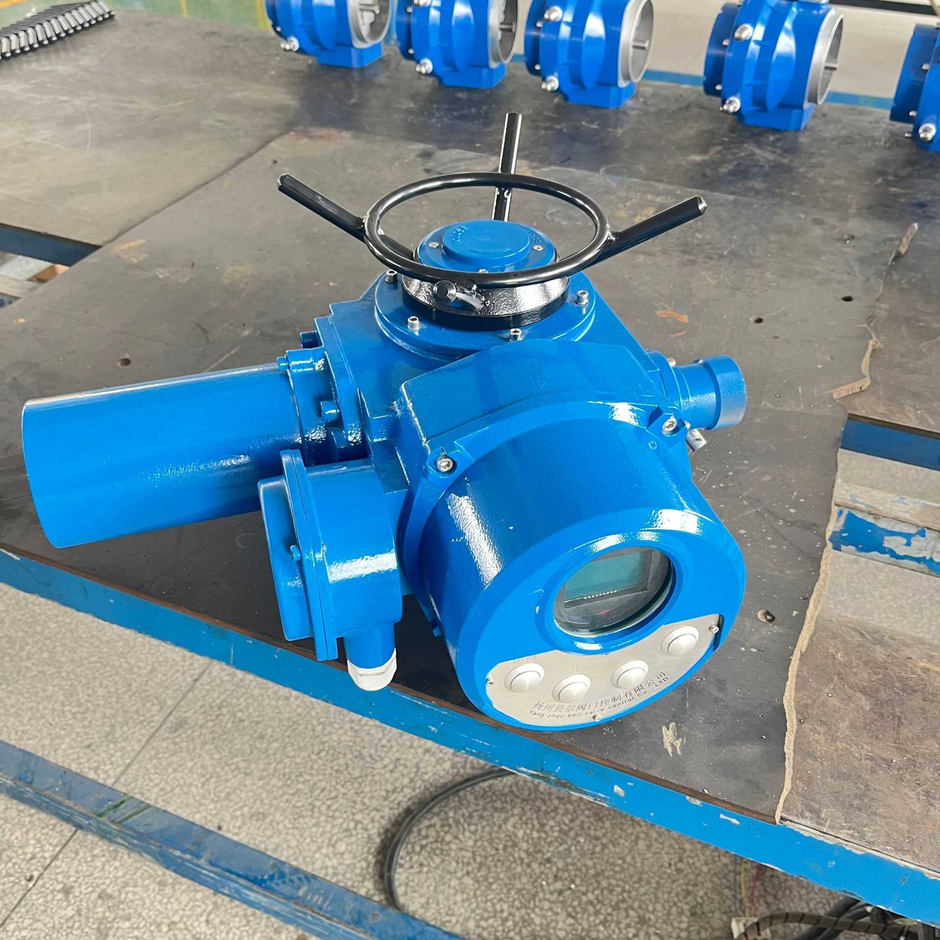 Z45多回转电动执行器 DZW45-24S3智能开关型带4-20MA输入输出信号