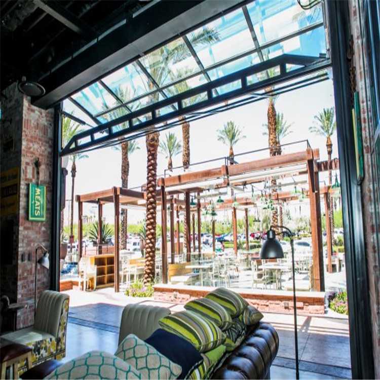 工厂热销上折窗上折门液压杆式开启滑轮式开启电动上折窗电动上折