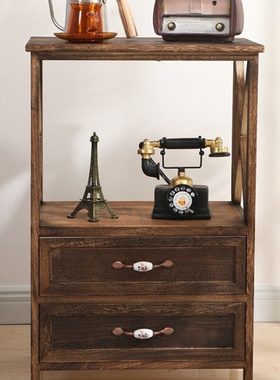 新中式实木茶水柜客厅简约储茶台茶桌边柜茶叶收纳柜茶店餐边柜