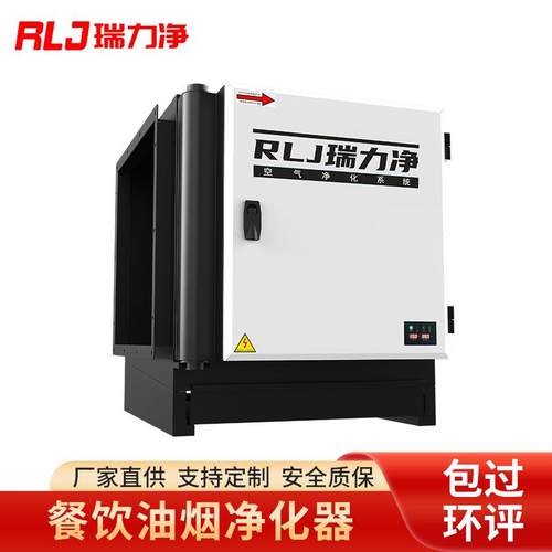 瑞力净 厨房油烟净化器 酒店餐饮饭店食堂 静电式 高空油烟净化器