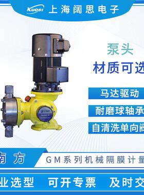 计量泵GM0025PQ1MNN絮凝剂加泵机械隔膜计量泵流体输送泵