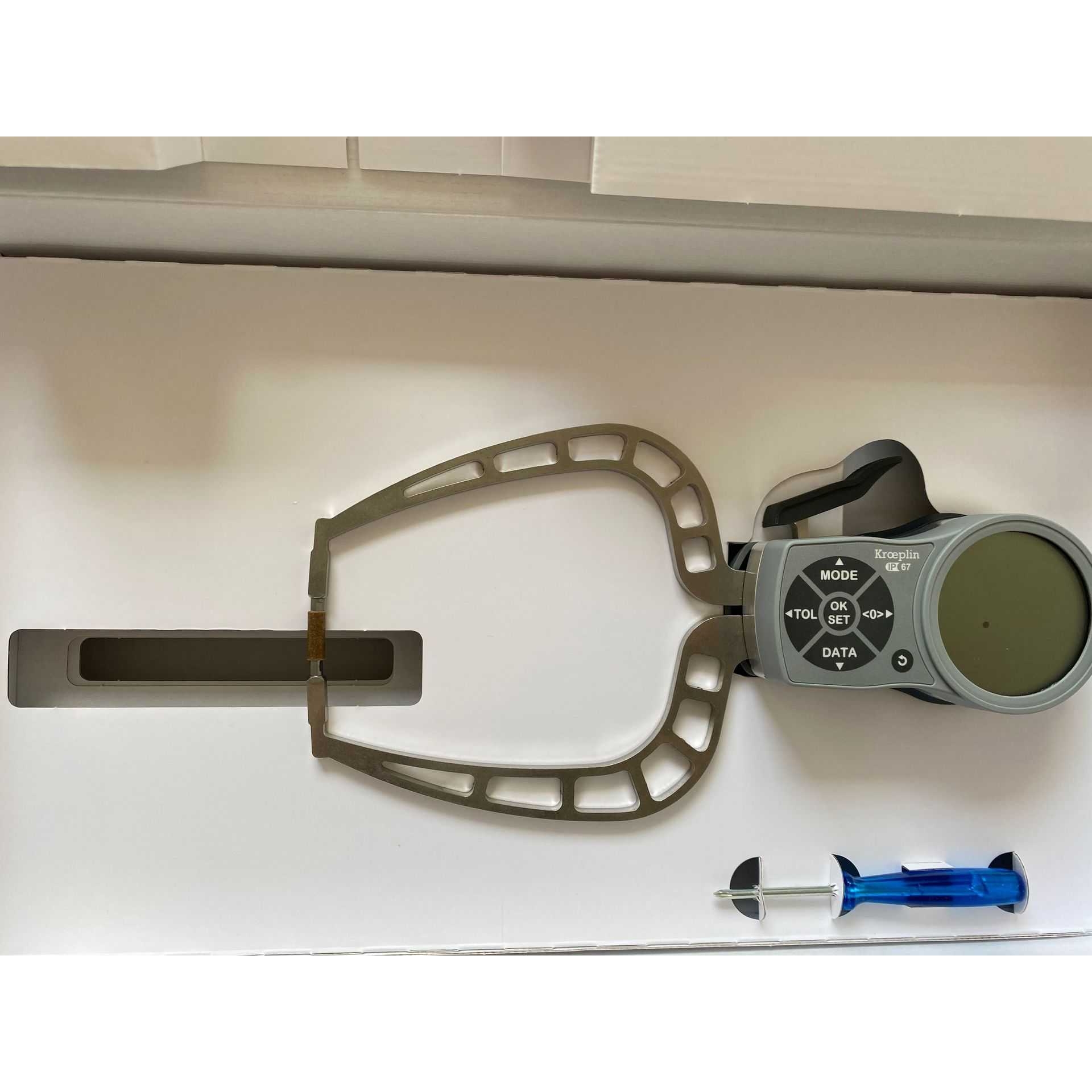 绿添供应德国kroeplin数显外径卡规K330