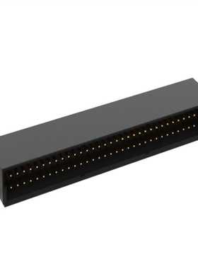 德国ERNI154766PCB连接器1.27mm弯角公型68pin数据传输率3 Gbit/s