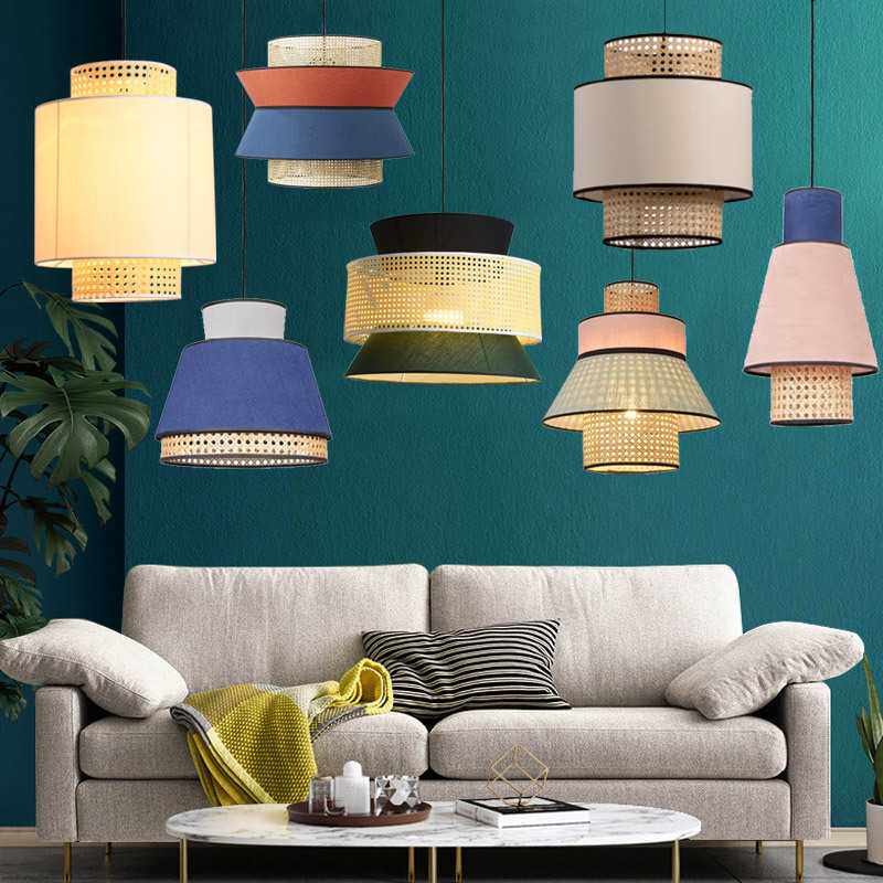 日式吊灯禅意民宿创意榻榻米灯饰北欧卧室简约现代新中式小吊灯具