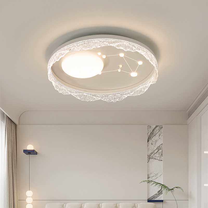 北欧主卧室灯具新款LED吸顶灯现代简约儿童房灯饰创意书房阳台灯