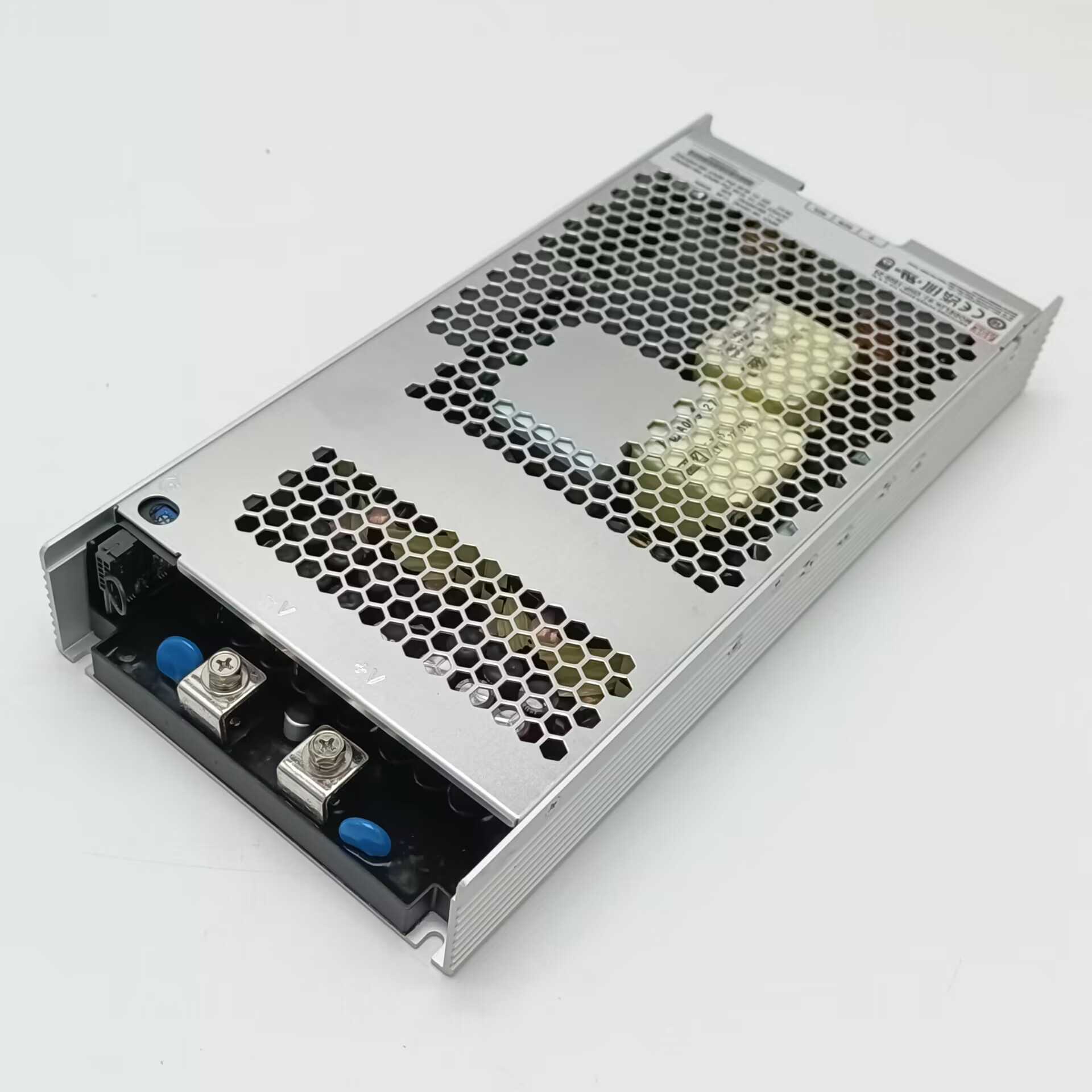 明纬开关电源UHP-1500 24V48V1500W单组输出PFC功能无风扇 长条薄