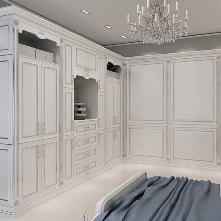 广东出口厂家整体衣帽间家居推拉门移门全屋家具衣柜