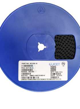 原装长电贴片三极管BCX56-16 BL(100-250) 1A/80V SOT-89晶体管