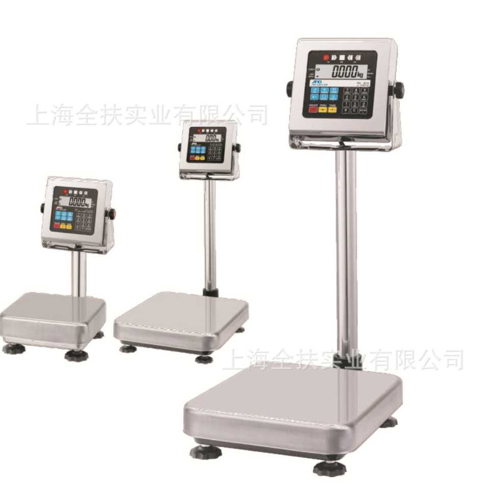 AND电子天平HW-10KCWP落地台秤HW-60KCWP HW-100KCWP HW-200KCWP