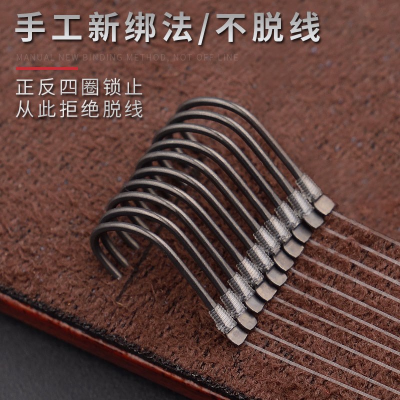 德尚新关东鱼钩鲤角钩钓鱼钩绑好套装手工无倒刺成品子线双钩全套