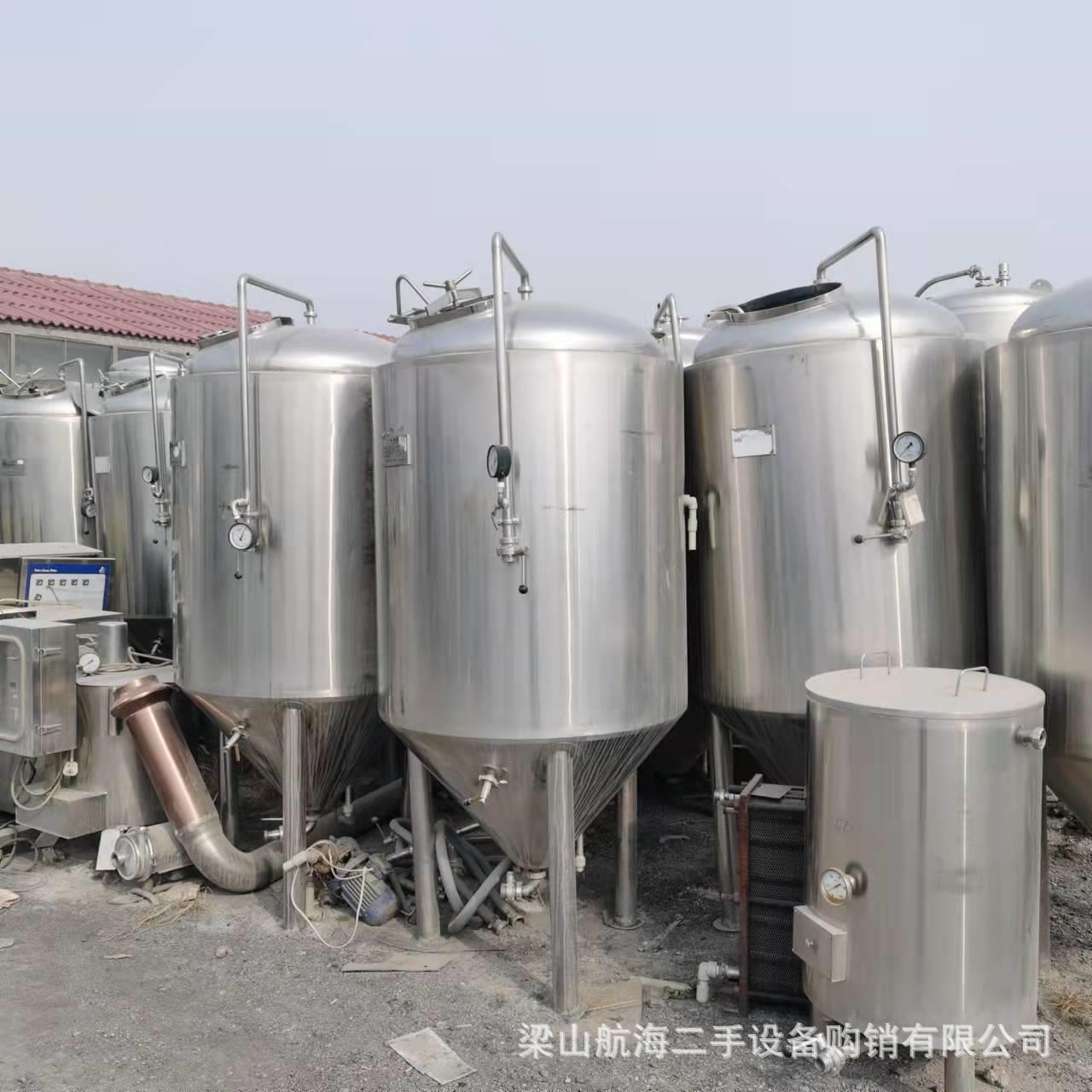 立式发酵罐 啤酒药酒白酒果酒不锈钢酿酒设备 液体菌种发酵罐航海